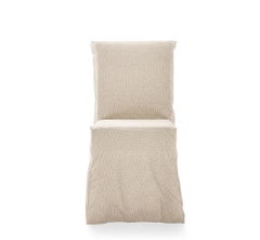 Gervasoni Ghost 23 – Upholstered Chair design Paola Navone - Stone