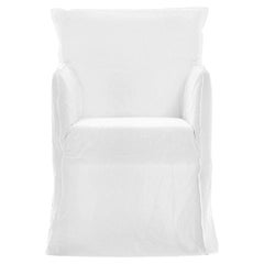 Gervasoni Ghost 25 - Silla tapizada con reposabrazos