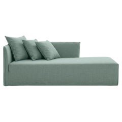 Gervasoni Ghost 30 L - Divano modulare / Dormeuse (Bracciolo sinistro) - Menta