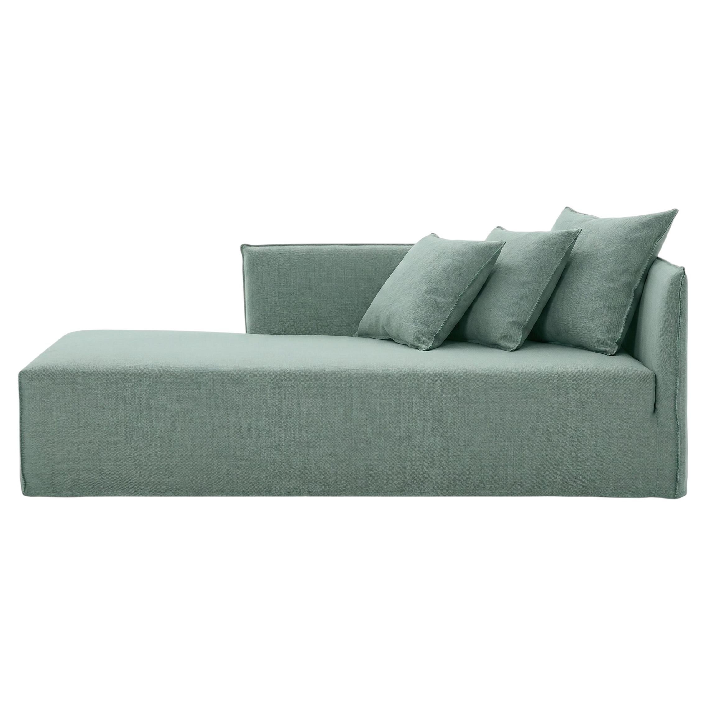 Gervasoni Ghost 30 R – Modular Sofa / Dormeuse (Right Armrest) - Mint For Sale