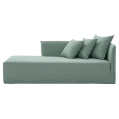 Gervasoni Ghost 30 R - Divano modulare / Dormeuse (bracciolo destro) - Menta