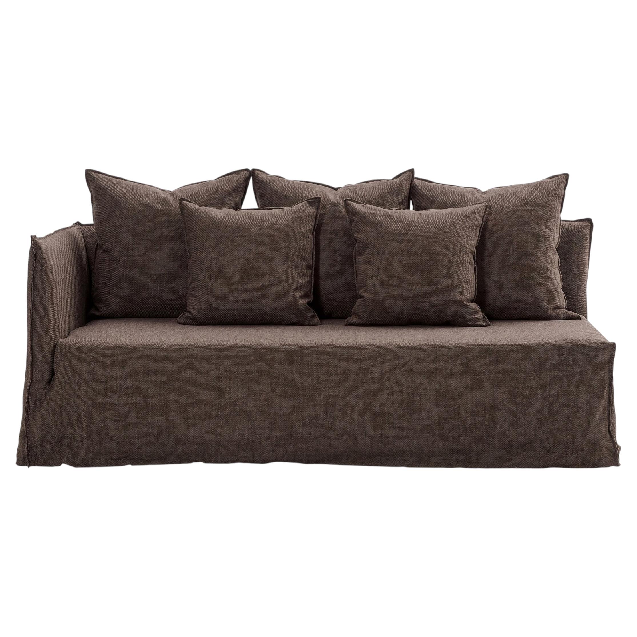 Gervasoni Ghost 31 L – Modular Sofa (Left Armrest) - Mocha