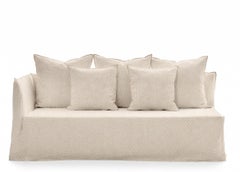 Gervasoni Ghost 31 L - Sofá Modular (Apoyabrazos Izquierdo) - Piedra