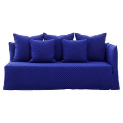 Gervasoni Ghost 31 R – Modular Sofa (Right Armrest) - 3D blu