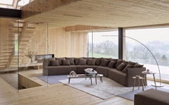 Gervasoni Ghost 31 R – Modular Sofa (Right Armrest) - Mocha