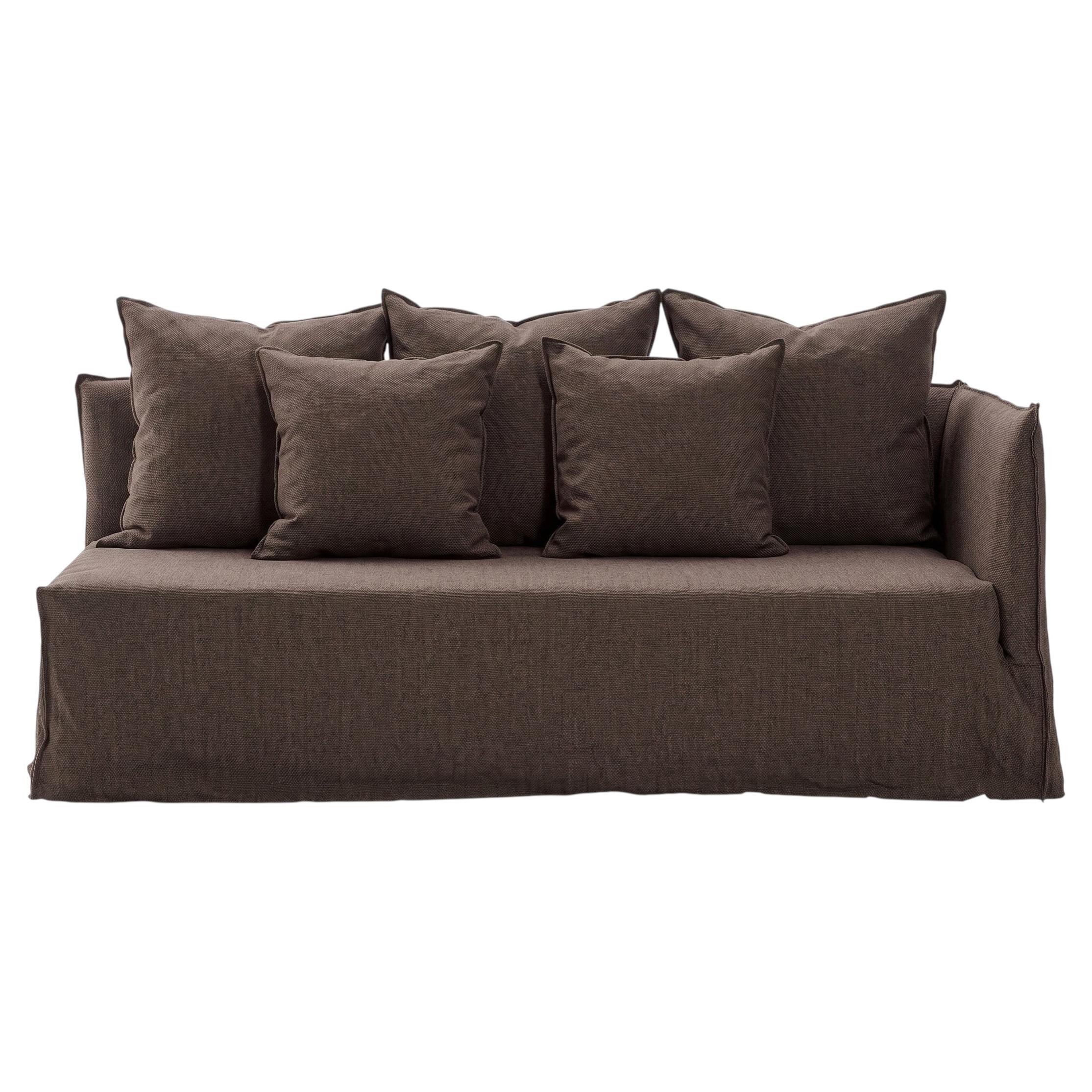 Gervasoni Ghost 31 R – Modular Sofa (Right Armrest) - Mocha For Sale