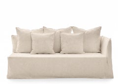 Gervasoni Ghost 31 R – Modular Sofa (Right Armrest) - Stone