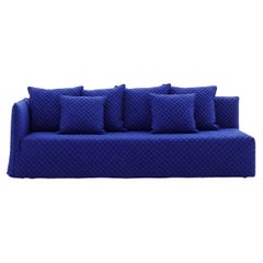Gervasoni Ghost 32 L – Modular Sofa (Left Armrest) - 3D blu