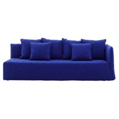 Gervasoni Ghost 32 R – Modular Sofa (Right Armrest) - 3D blu