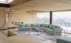 Gervasoni Ghost 32 R – Modular Sofa (Right Armrest) - Mint