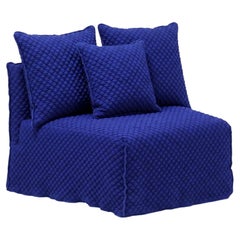 Gervasoni Ghost 33 - Gebogenes Modulelement - 3D blu