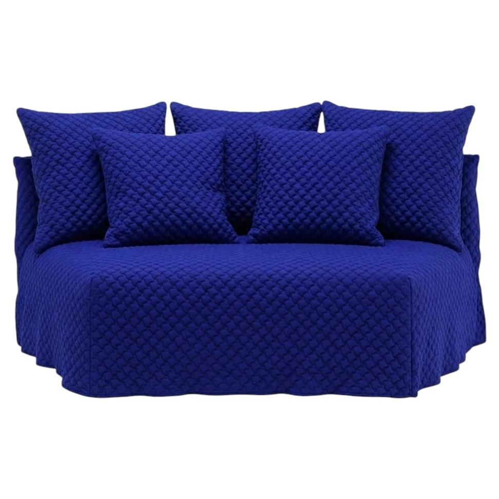 Gervasoni Ghost 34 – Curved Modular Element -  3D blu For Sale
