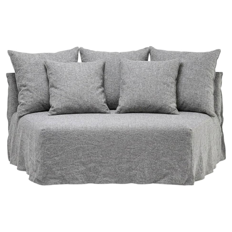 Gervasoni Ghost 34 – Curved Modular Element - Heron For Sale