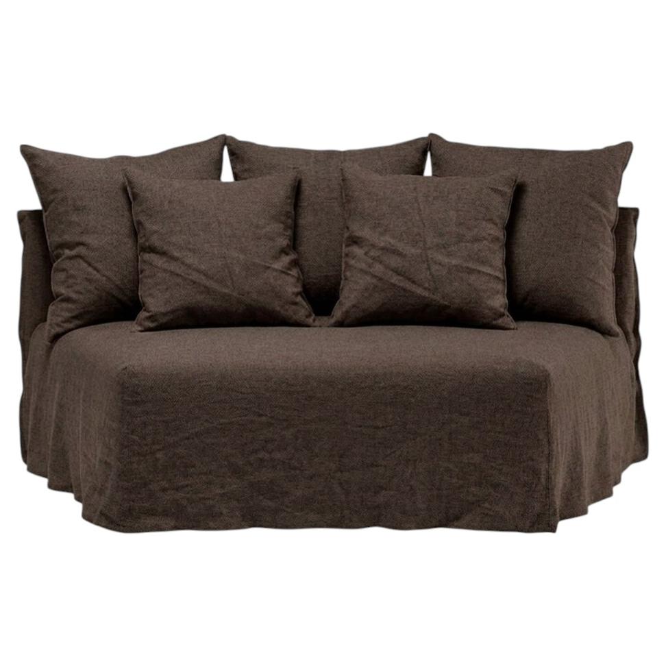 Gervasoni Ghost 34 – Curved Modular Element - Mocha
