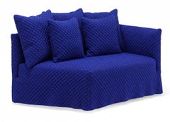 Gervasoni Ghost 35 R - Élément modulaire terminal courbe (accoudoir droit) blu 3D