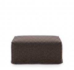 Gervasoni Ghost 36 P – Modular Square Pouf - Mocha