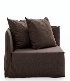 Gervasoni Ghost 37 – Corner / Terminal Modular Element - Mocha