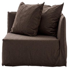 Gervasoni Ghost 37 – Corner / Terminal Modular Element - Mocha