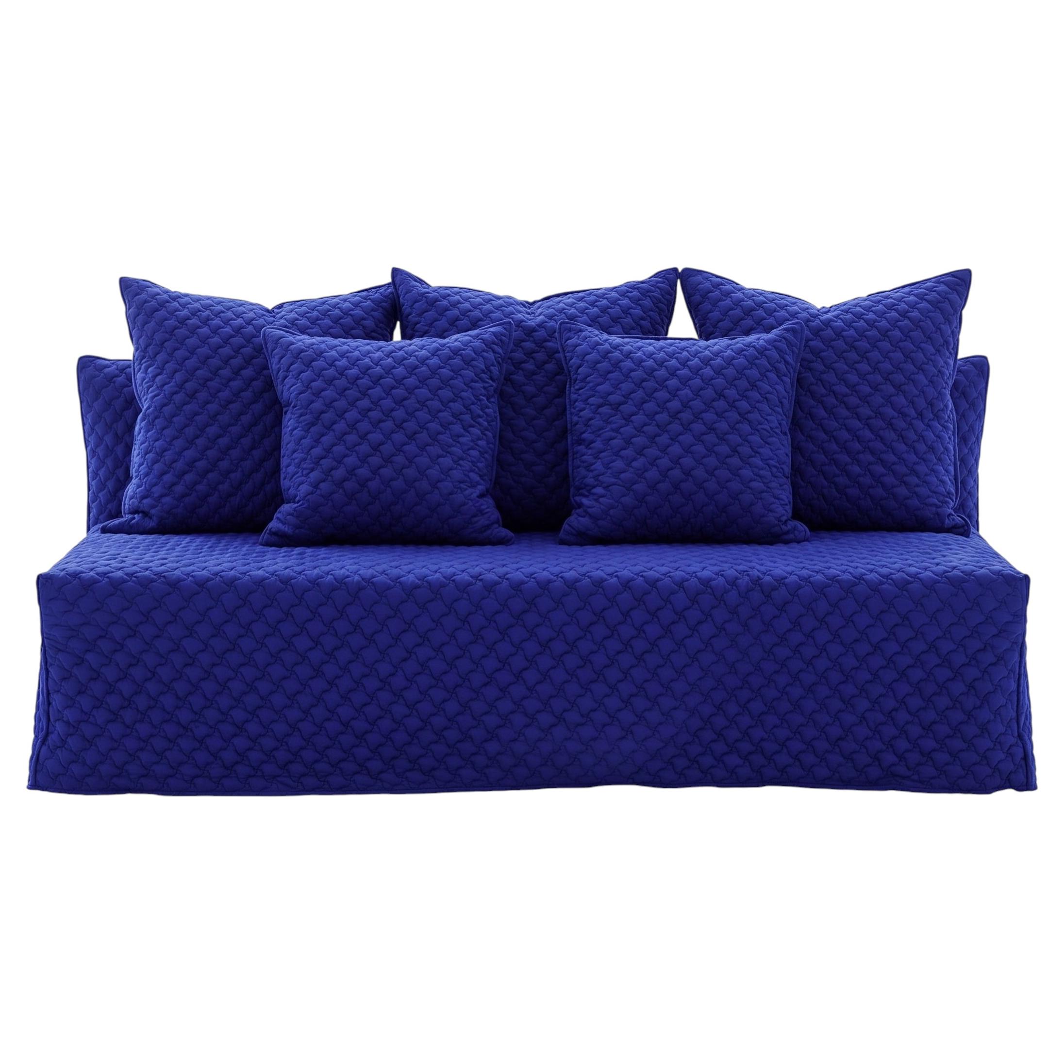 Gervasoni Ghost 38 – Modular Seating Element - 3D blu For Sale