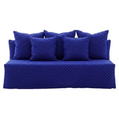 Gervasoni Ghost 38 - Elemento di seduta modulare - 3D blu