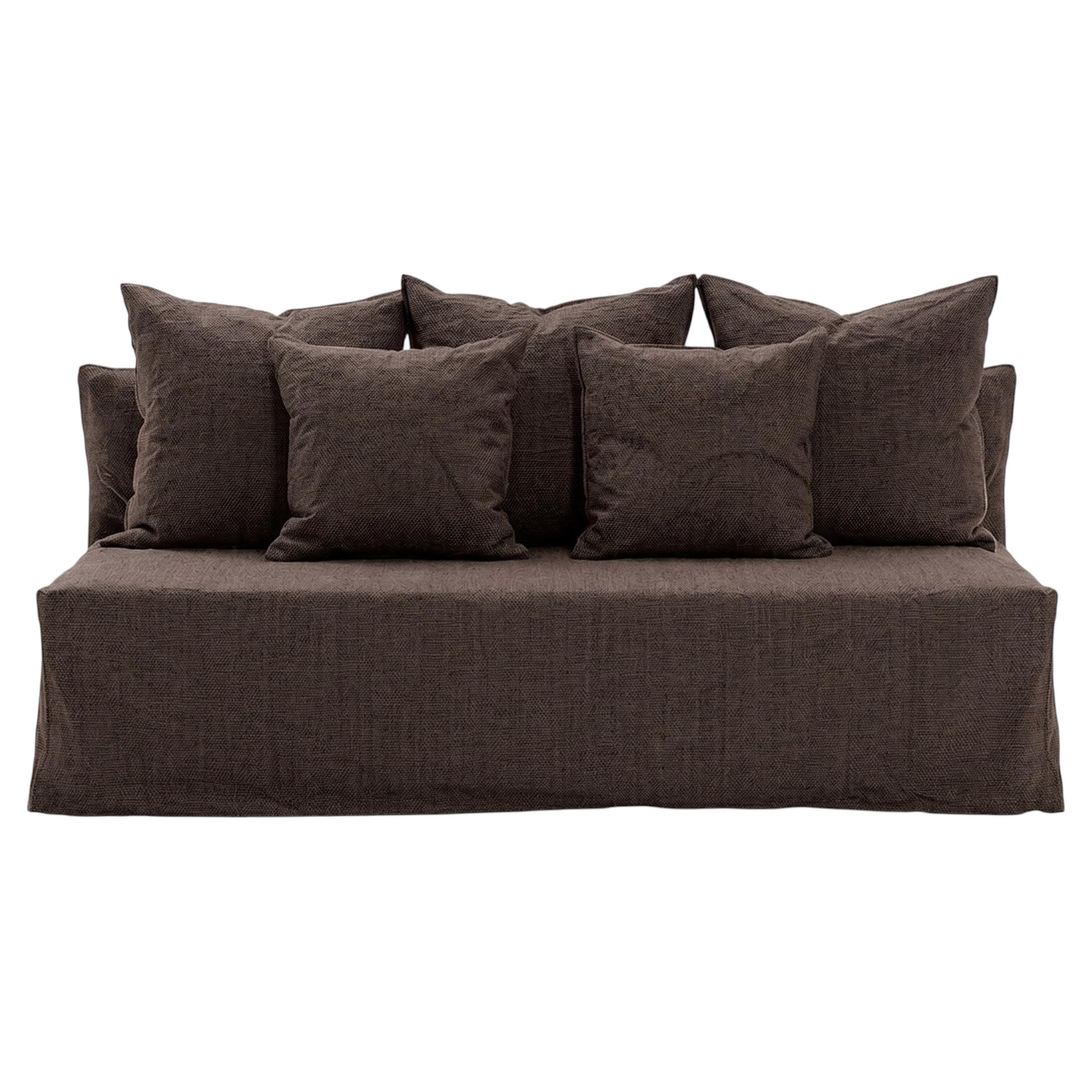 Gervasoni Ghost 38 – Modular Seating Element - Mocha For Sale