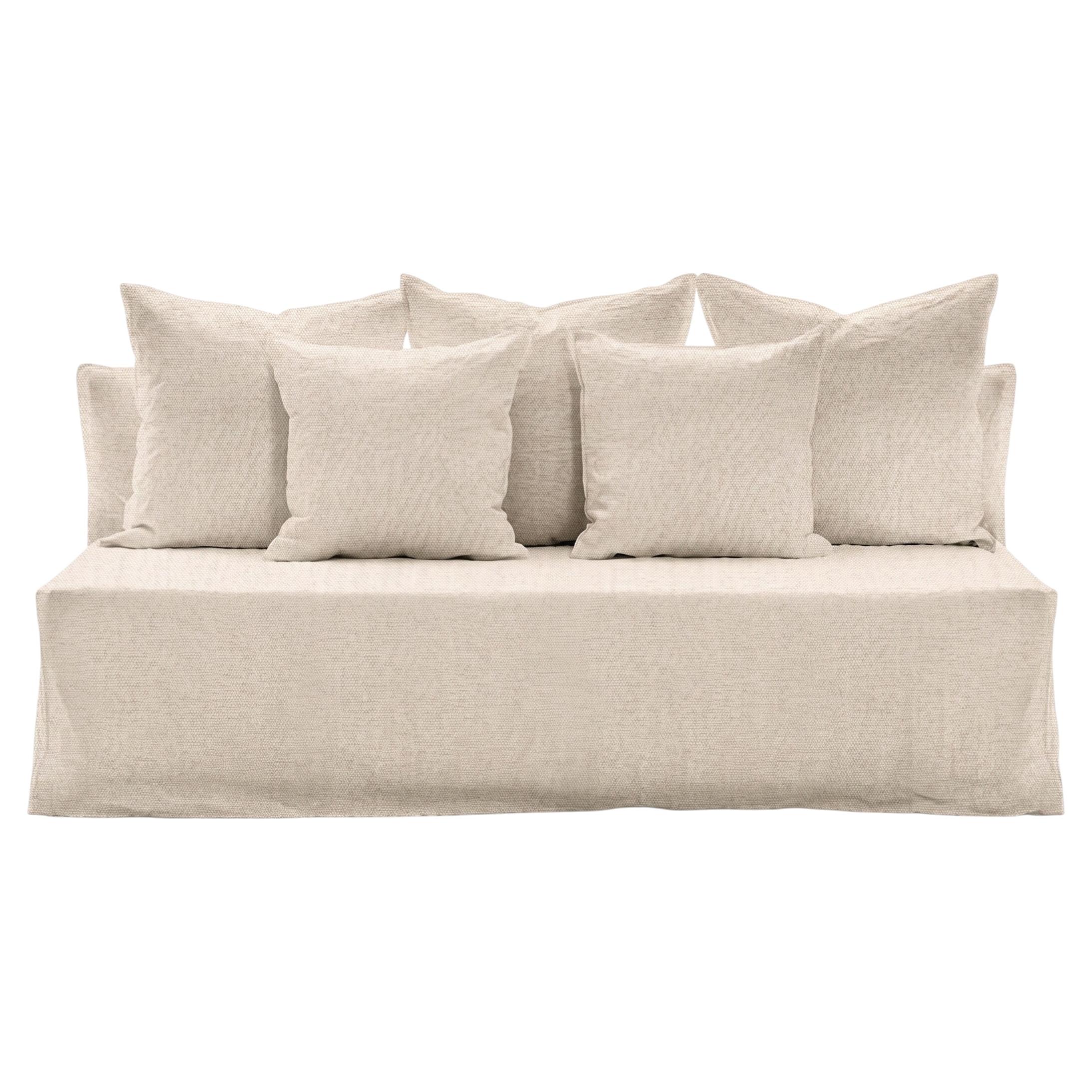Gervasoni Ghost 38 – Modular Seating Element - Stone For Sale