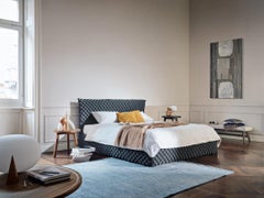 Gervasoni Ghost 80 E Double Bed design Paola Navone - 3D Grafite