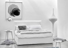 Gervasoni Ghost 80 E Double Bed design Paola Navone - Lino Bianco