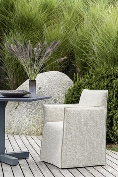 Gervasoni GHOST OUT 25 Outdoor Chair with Armrests - Paola Navone - Aspen