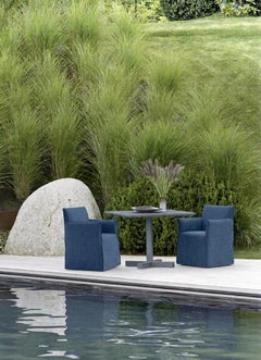 Gervasoni GHOST OUT 25 Outdoor Chair with Armrests - Paola Navone - Geneva
