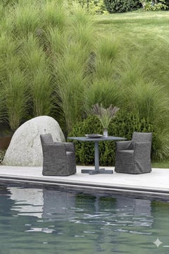 Gervasoni GHOST OUT 25 Outdoor Chair with Armrests - Paola Navone - Madrid