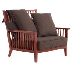 Gervasoni Gray 01 – Lounge-Sessel, Design: Paola Navone – Mokka