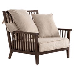 Gervasoni Gris 01 - Sillón Lounge diseño Paola Navone - Sepia