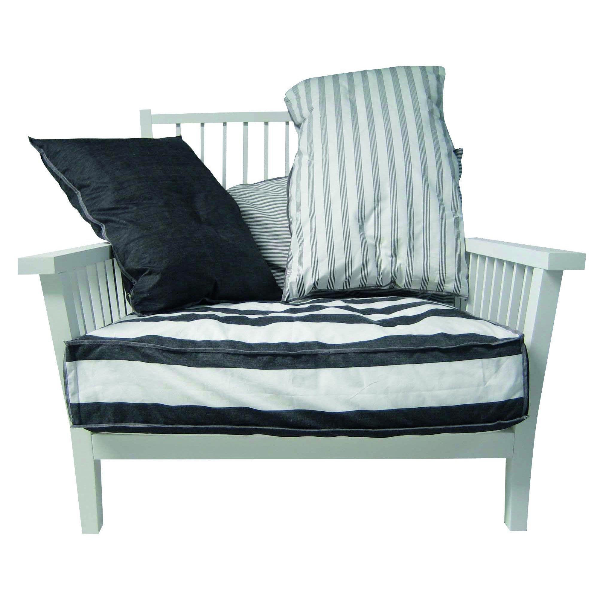 Silla Gervasoni Gris 01 en roble blanco y tapicería Berlín by Paola Navone