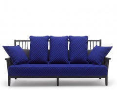 Gervasoni Gray 03 – Sofa 3 places design Paola Navone - 3D Blu