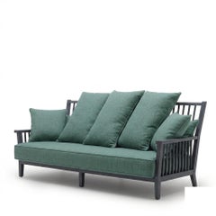 Gervasoni Gray 03 – Sofa 3 places design Paola Navone - Mint/Skybark