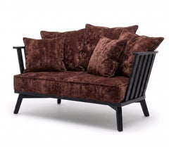 Gervasoni Gray 05 – Canapé 2 places, design Paola Navone - Aurora/Charcoal
