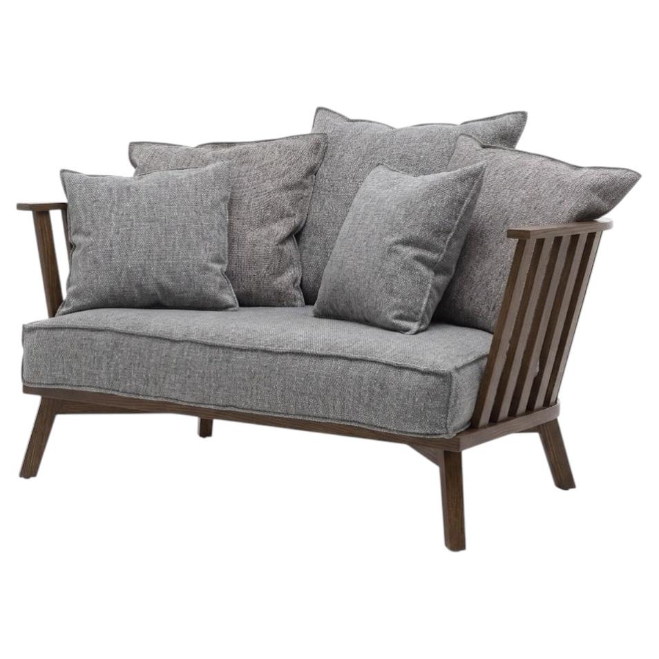 Gervasoni Gray 05 – Sofa 2 places design Paola Navone - Heron/Sepia