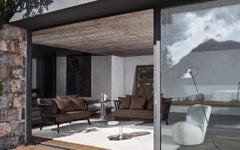 Gervasoni Gray 05 – Sofa 2 places design Paola Navone - Mocha/Charcoal