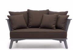 Gervasoni Gray 05 – 2-Sitzer-Sofa, Design: Paola Navone – Mokka/Skybark
