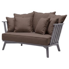 Gervasoni Gray 05 – 2-Sitzer-Sofa, Design: Paola Navone – Mokka/Skybark