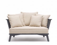Gervasoni Gray 05 – Sofa 2 places design Paola Navone - Stone/Skybark