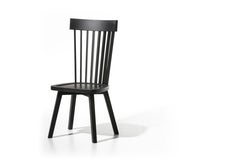 Gervasoni Gray 21 Chair in Black Lacquered Oak by Paola Navone