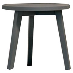 Gervasoni Gray 42 Side Table in Grey Lacquered Oak by Paola Navone