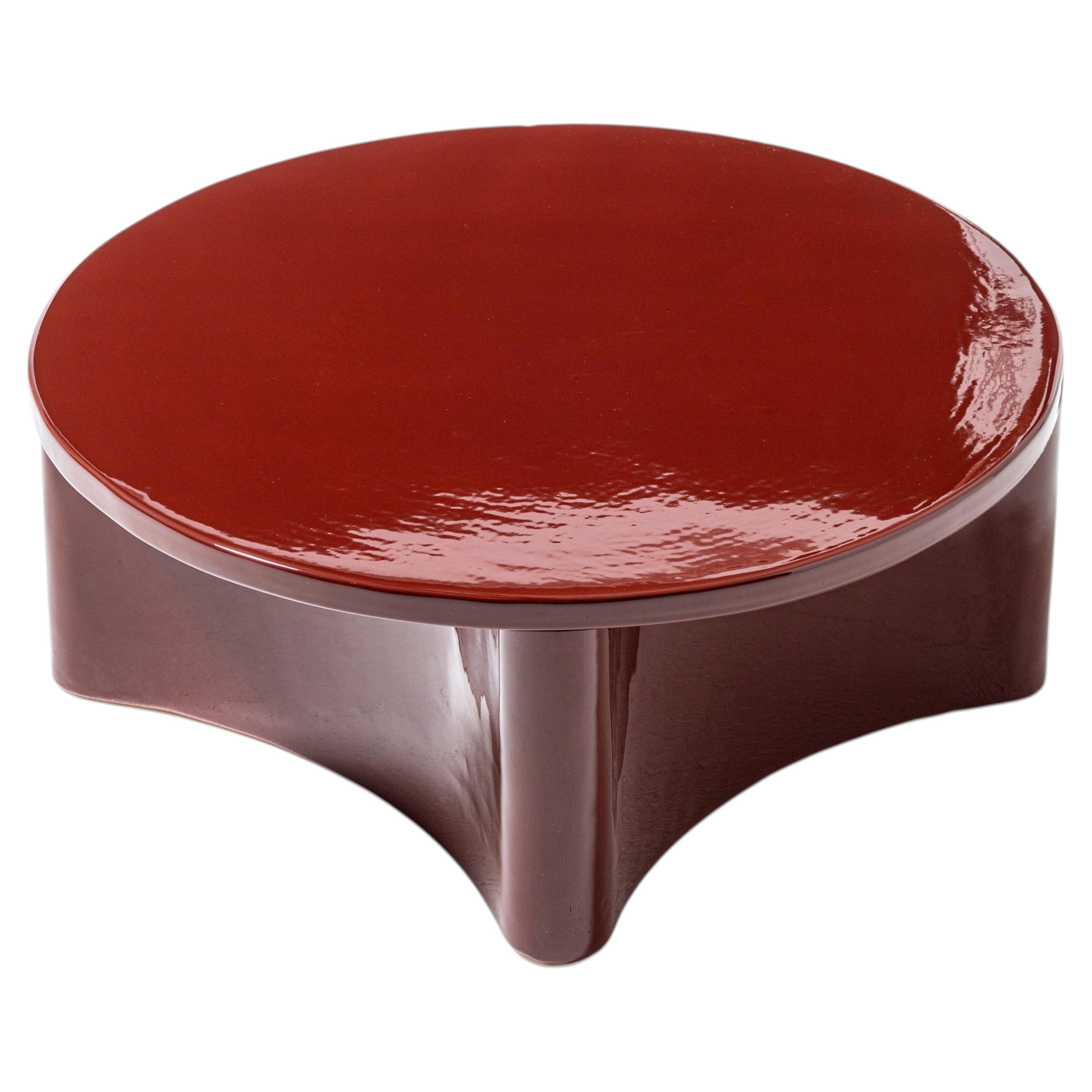 Gervasoni GUNA 11 Large Coffee Table - Chiara Andreatti - Red
