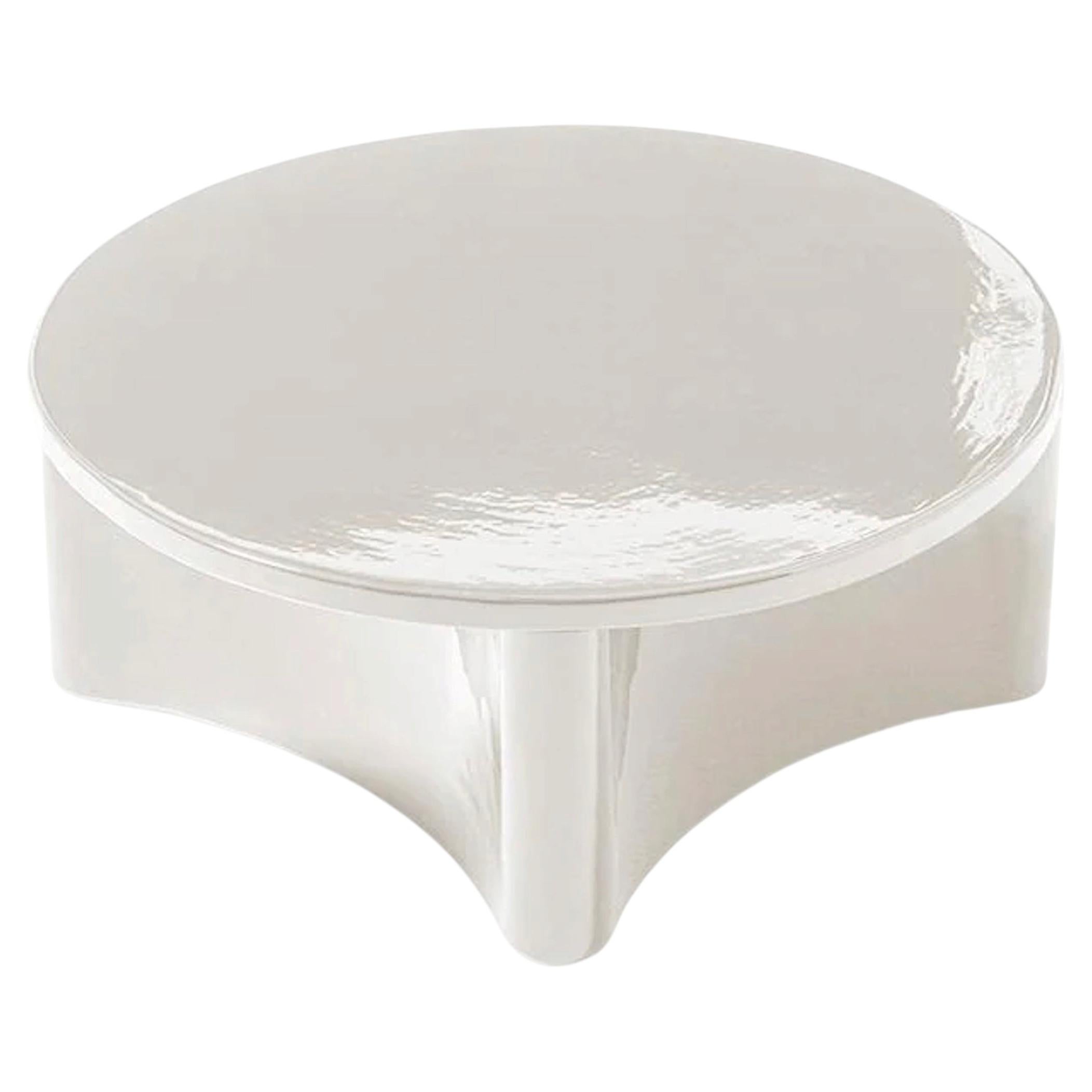 Gervasoni GUNA 11 Small Coffee Table - Chiara Andreatti - White