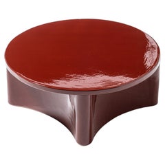 Gervasoni GUNA 12 Petite table basse - Chiara Andreatti - Rouge
