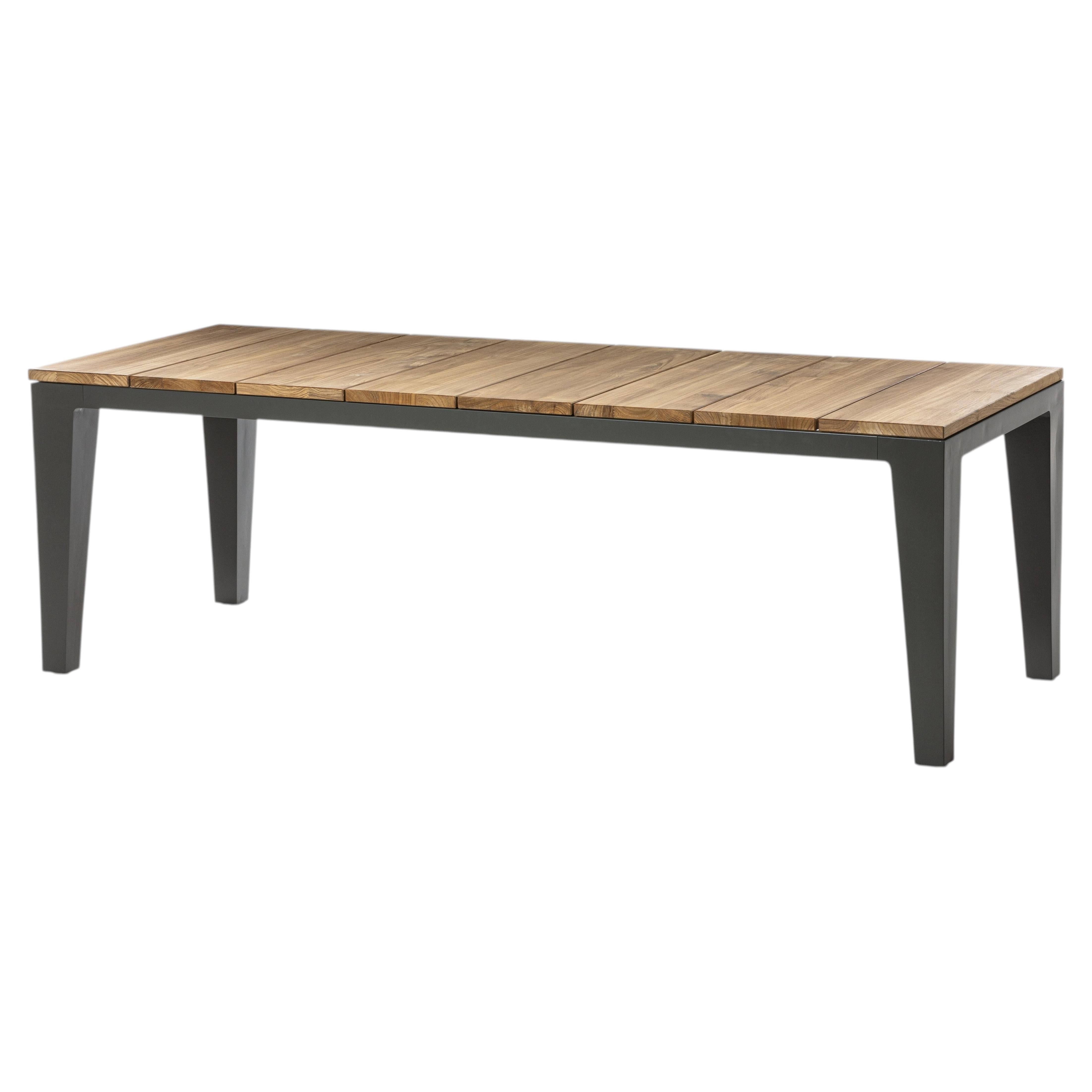 Gervasoni Inout 143 Table design Paola Navone - Teak For Sale