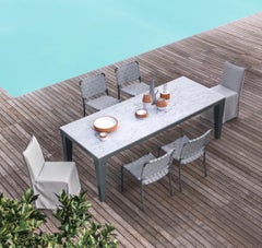 Gervasoni Inout 144 Table design Paola Navone - Carrara Marble top