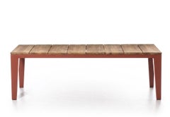 Gervasoni Inout 144 Table design Paola Navone - Teak - Oxido